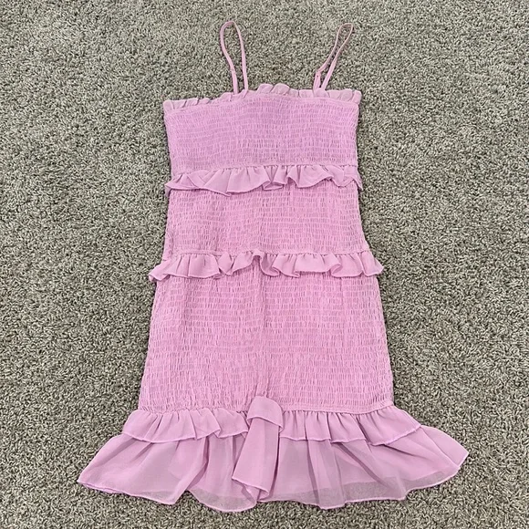 purple dress nasty gal Purple Plus Large Disc Sequin Strappy Mini Dress